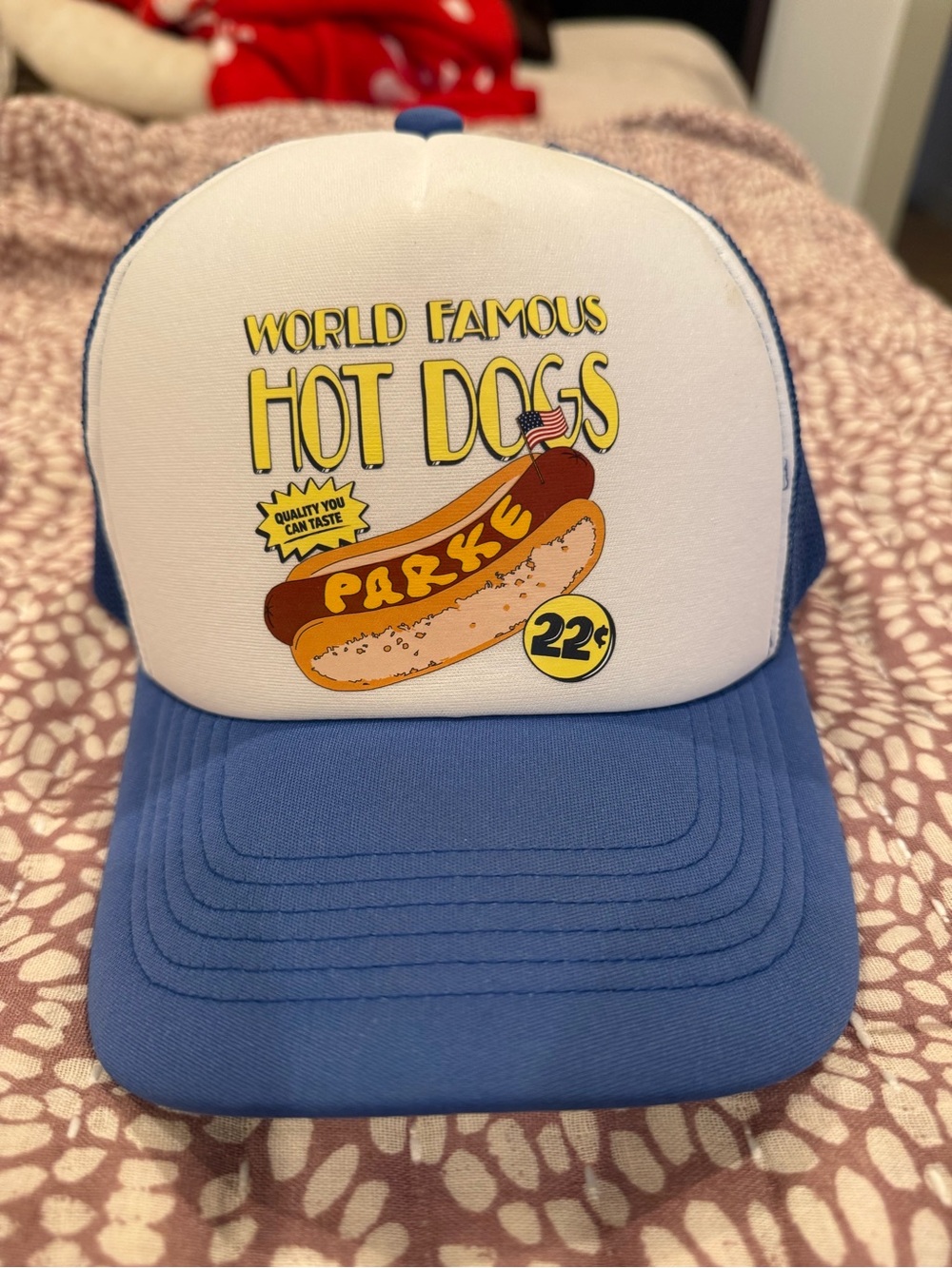 Parke LIMITED release Hot Dog trucker hat